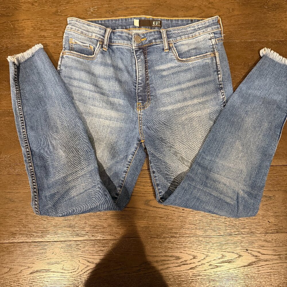 KUT FROM THE KLOTH ~ DONNA ~ High Rise Ankle Skinny Jeans